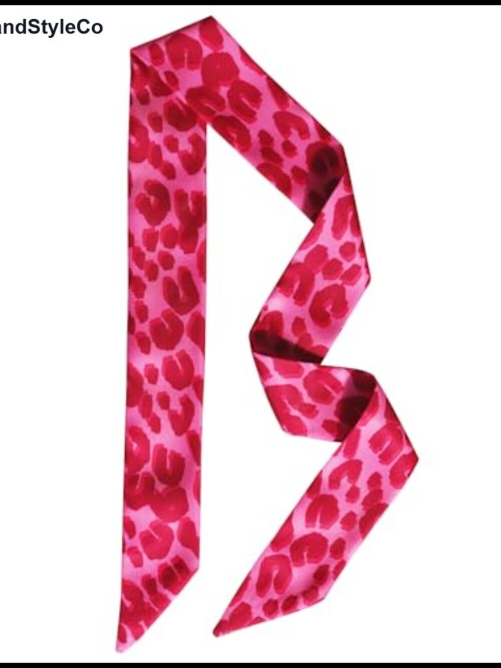 100% Polyester Satin Silk Skinny Scarf for Women Bag Handle Wrap Hair Tie